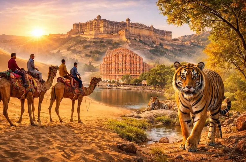 Luxury Rajasthan Wildlife Tour with Tiger Safaris, Leopard Experiences & Royal Heritage