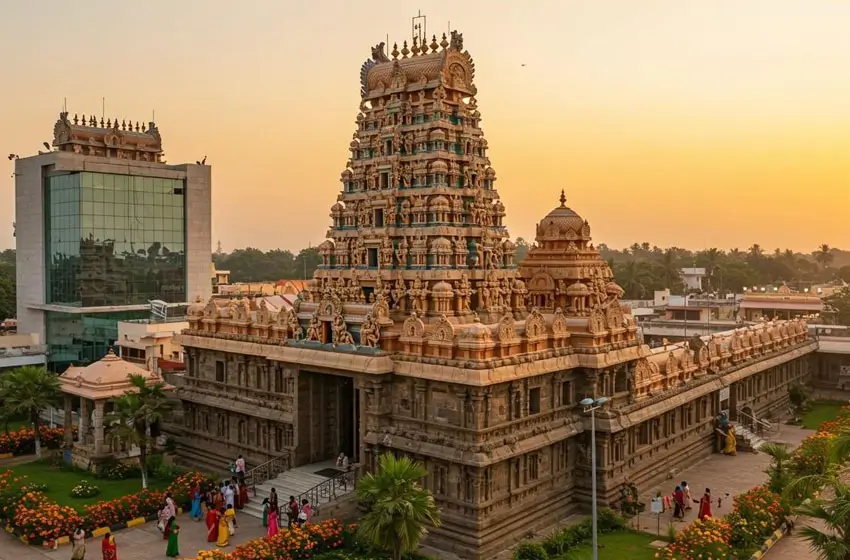 South India Sacred Temple